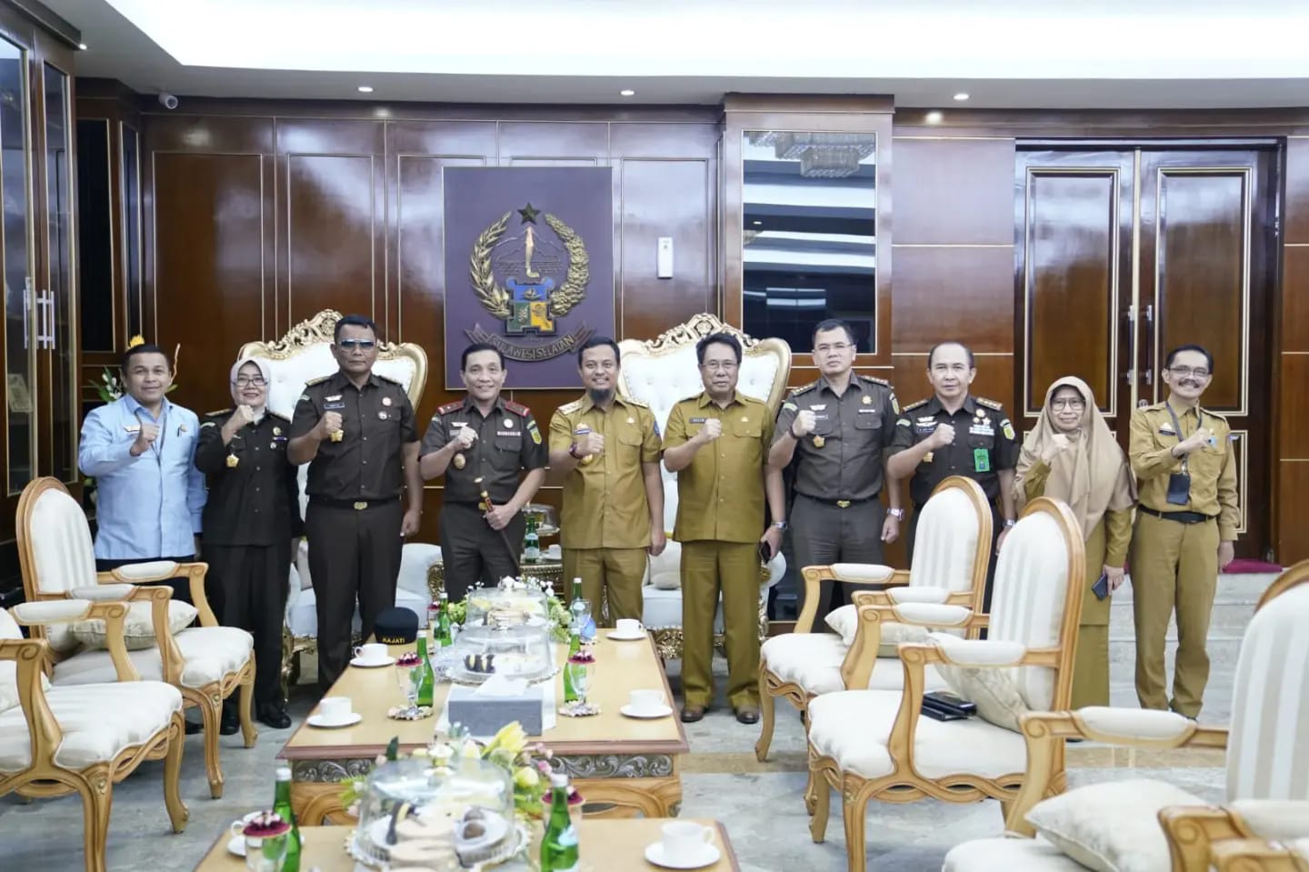 Gubernur Harap Kajati Sulsel dan Pemprov Terus Berkolaborasi dengan Baik